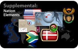 Keynote Themes has released Nation Elements, an add-on collection of flexible graphic elements for use with Keynote and the other iWork applications.